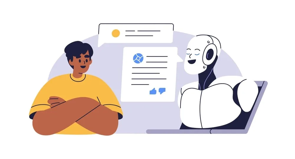 Chatbot with human